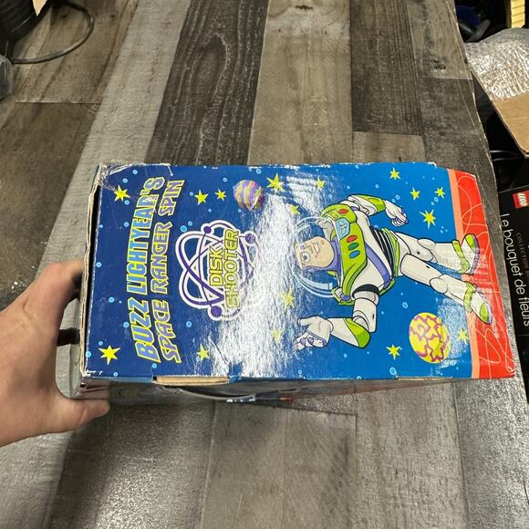 Rare Buzz Lightyears Space Ranger Spin Spaceship Rocket Disc Shooter Disney Park - Picture 4 of 12